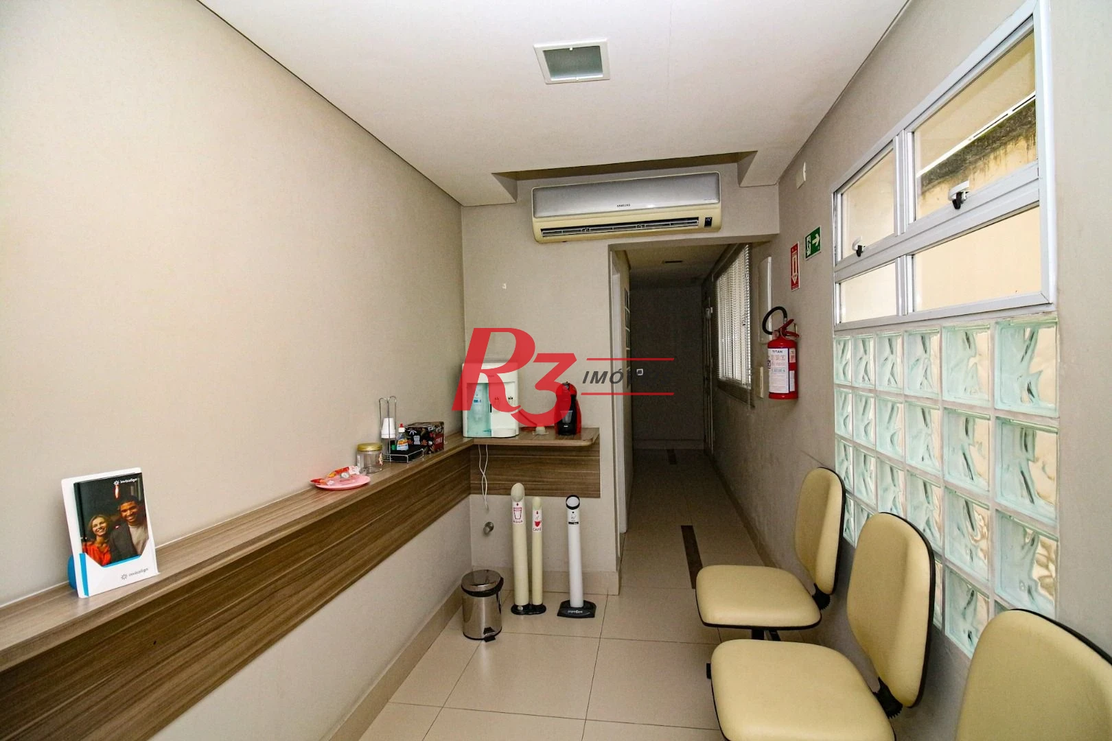 Sala para alugar, 15 m² por R$ 2.500,00/mês - Campo Grande - Santos/SP