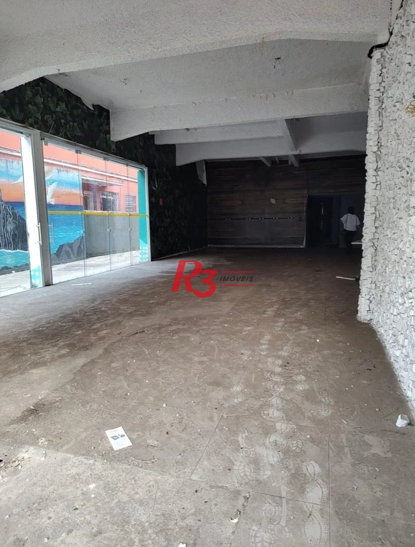 Loja para alugar, 550 m² por R$ 19.252,00/mês - Embaré - Santos/SP