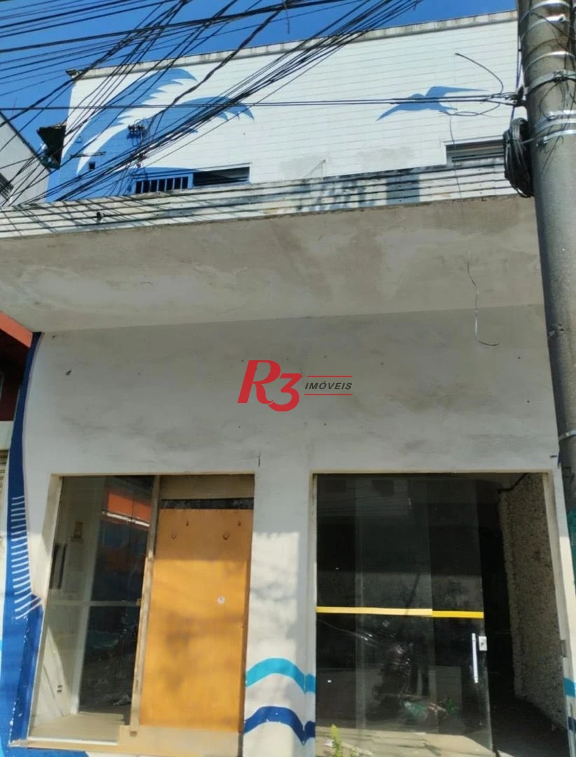 Loja para alugar, 550 m² por R$ 19.252,00/mês - Embaré - Santos/SP