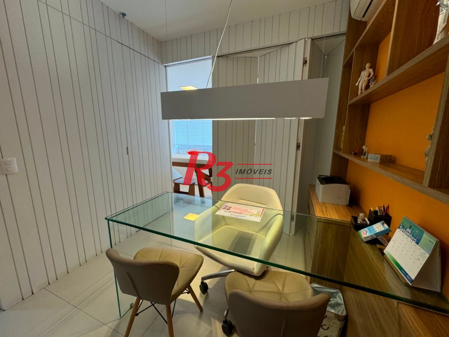 Sala, 44 m² - venda por R$ 550.000,00 ou aluguel por R$ 5.000,00/mês - Boqueirão - Santos/SP