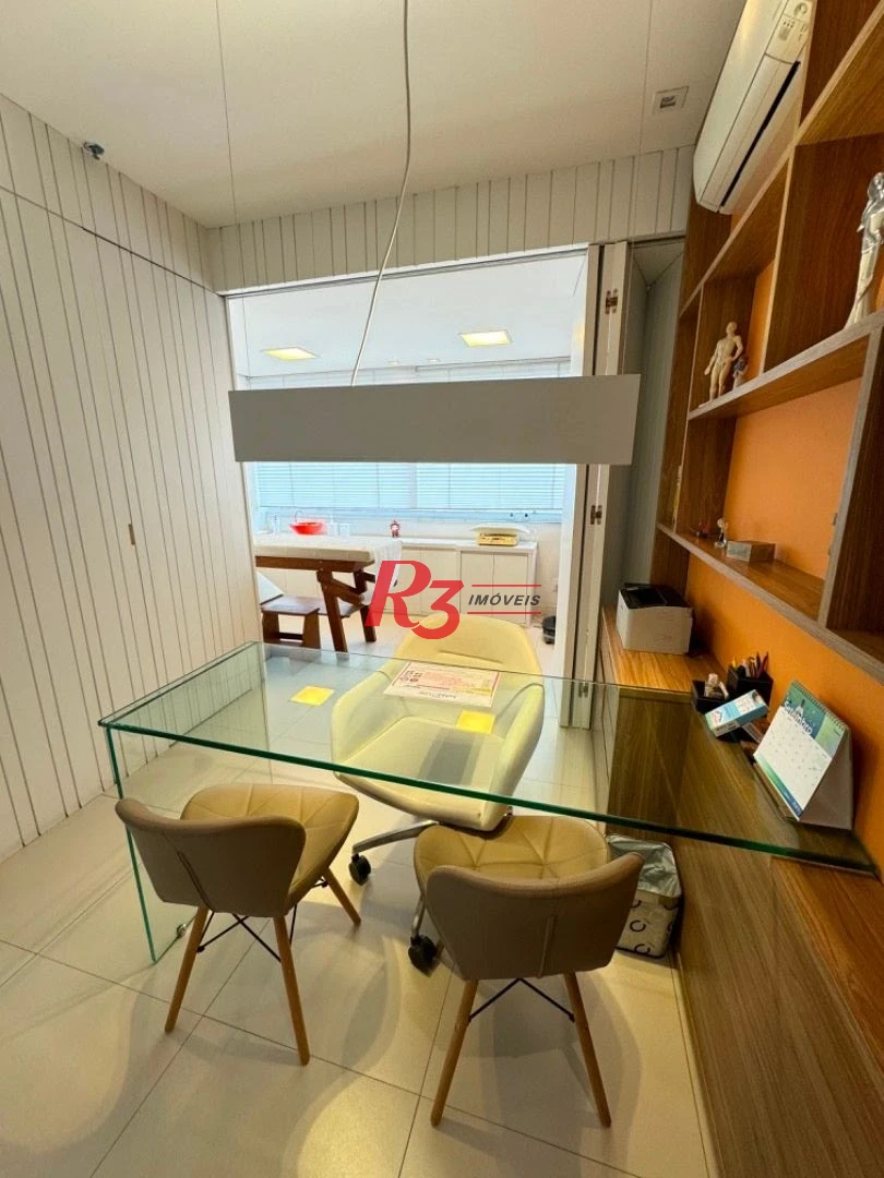 Sala, 44 m² - venda por R$ 550.000,00 ou aluguel por R$ 5.000,00/mês - Boqueirão - Santos/SP