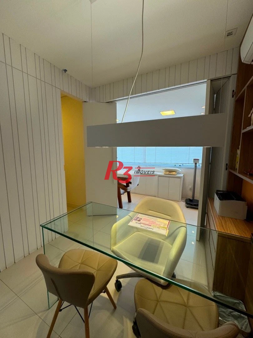 Sala, 44 m² - venda por R$ 550.000,00 ou aluguel por R$ 5.000,00/mês - Boqueirão - Santos/SP