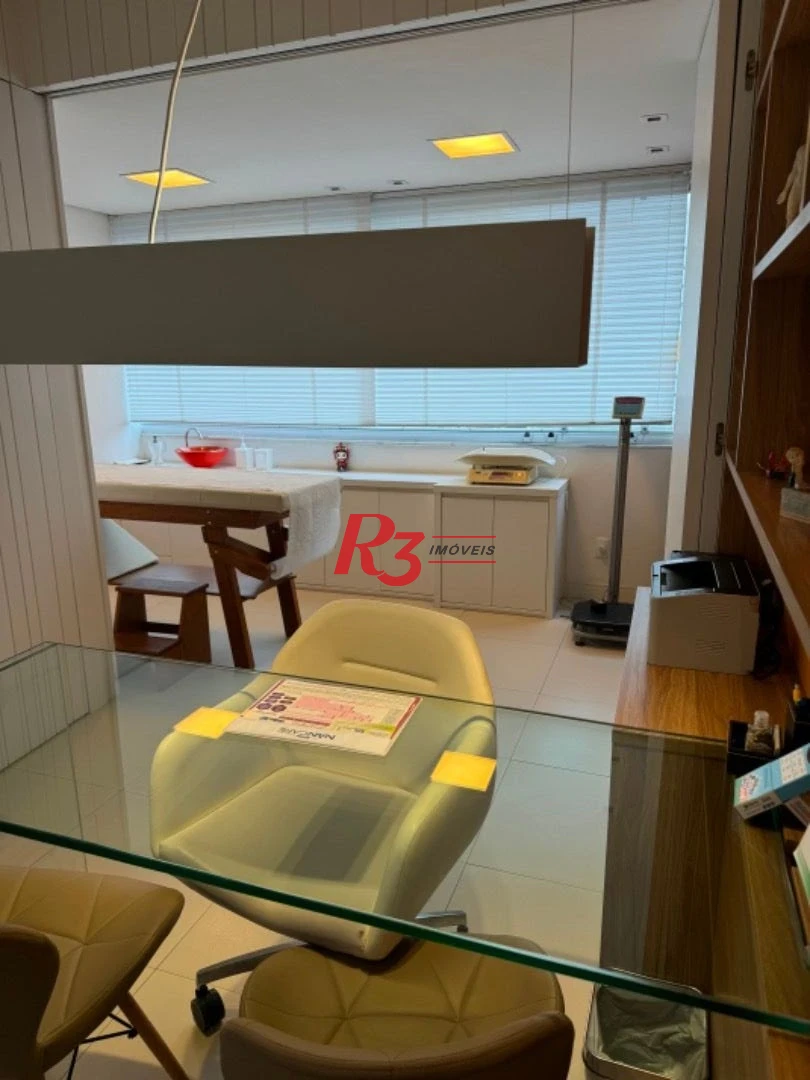 Sala, 44 m² - venda por R$ 550.000,00 ou aluguel por R$ 5.000,00/mês - Boqueirão - Santos/SP