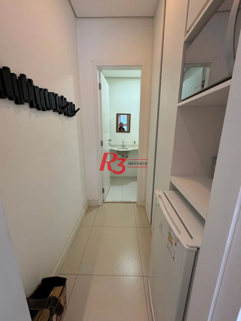 Sala, 44 m² - venda por R$ 550.000,00 ou aluguel por R$ 5.000,00/mês - Boqueirão - Santos/SP