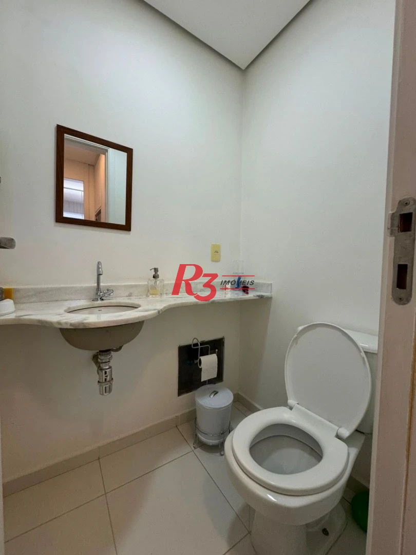 Sala, 44 m² - venda por R$ 550.000,00 ou aluguel por R$ 5.000,00/mês - Boqueirão - Santos/SP