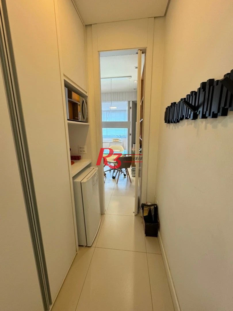 Sala, 44 m² - venda por R$ 550.000,00 ou aluguel por R$ 5.000,00/mês - Boqueirão - Santos/SP