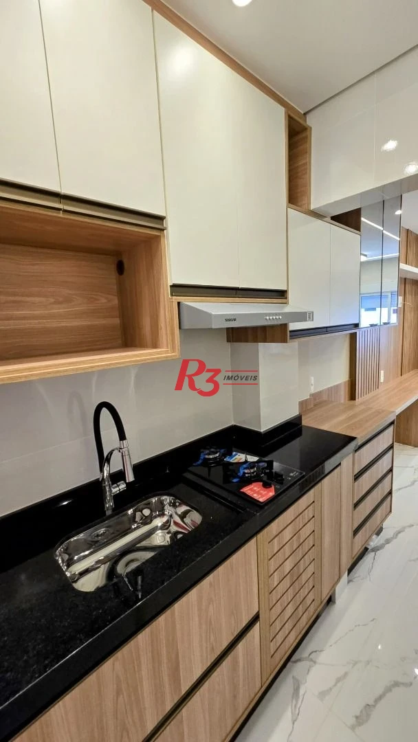 Kitnet à venda, 22 m² por R$ 335.000,00 - Aparecida - Santos/SP