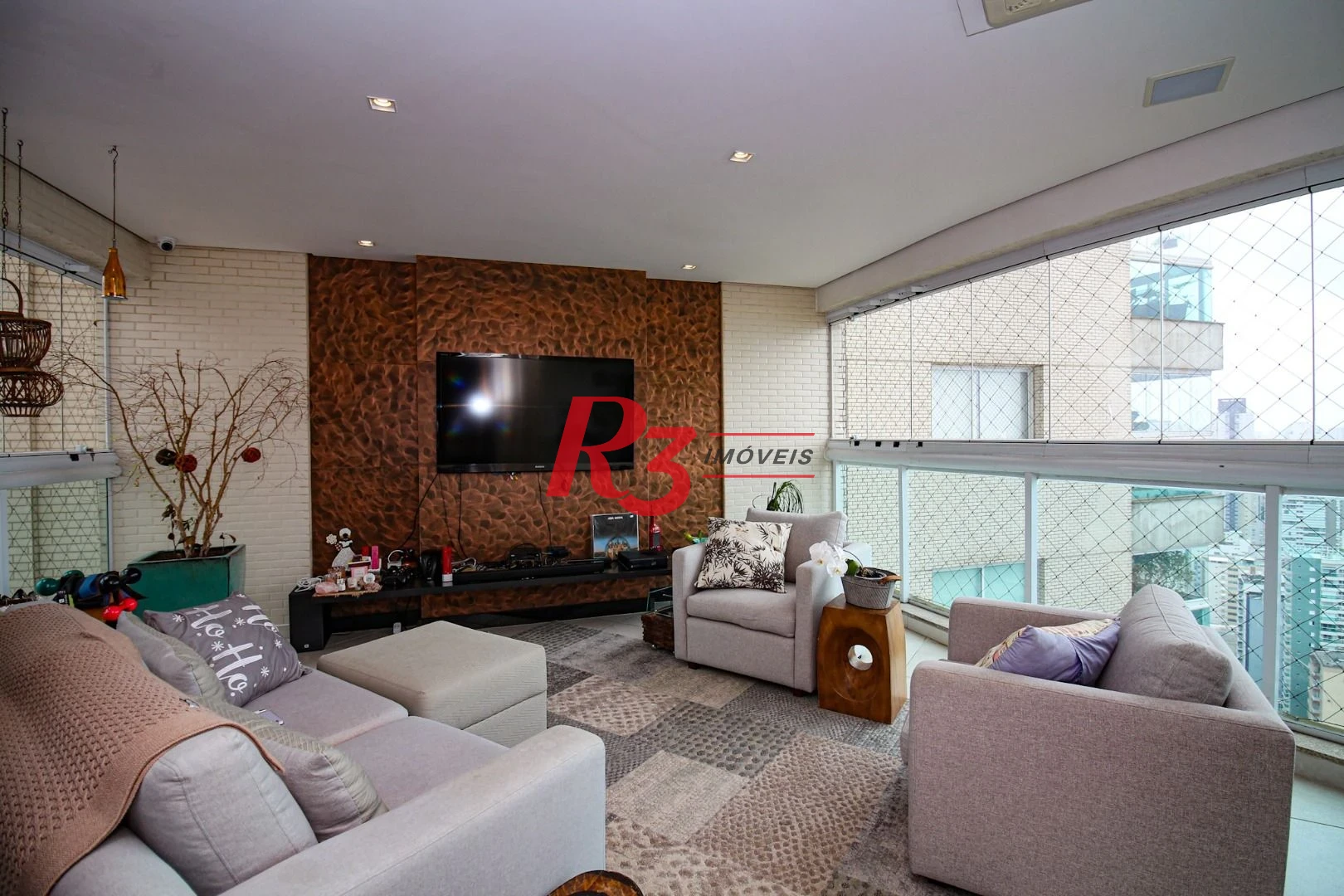 Apartamento à venda, 204 m² por R$ 3.720.000,00 - Embaré - Santos/SP