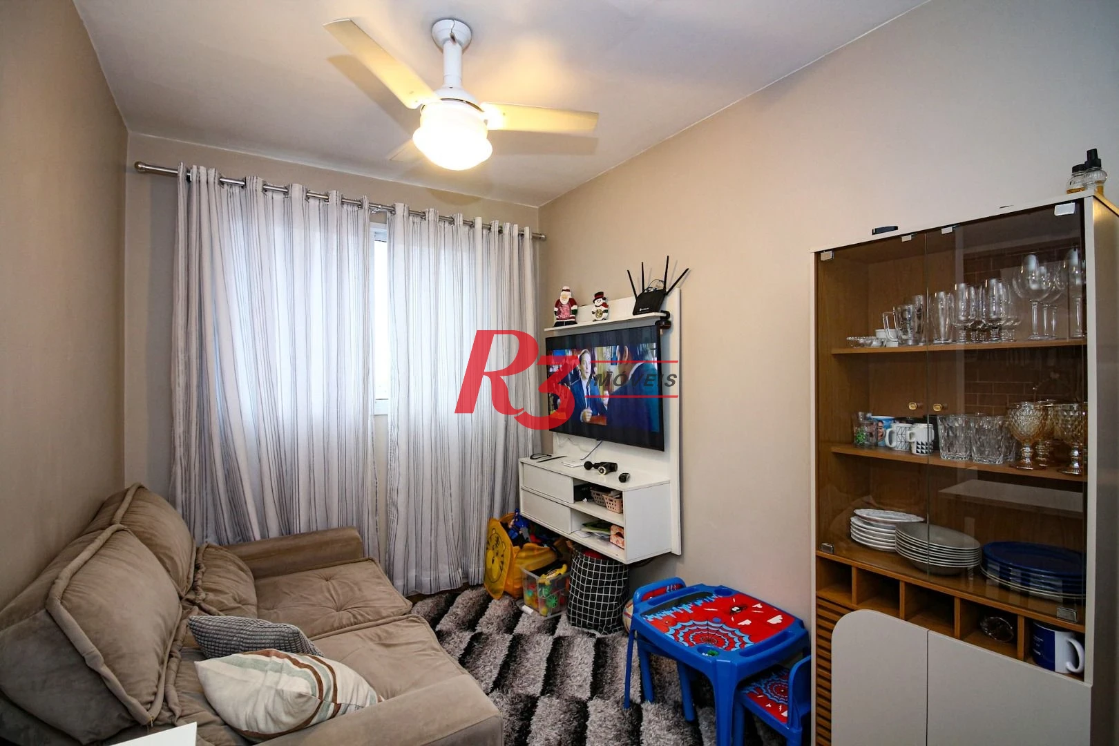 Apartamento à venda, 43 m² por R$ 280.000,00 - Castelo - Santos/SP