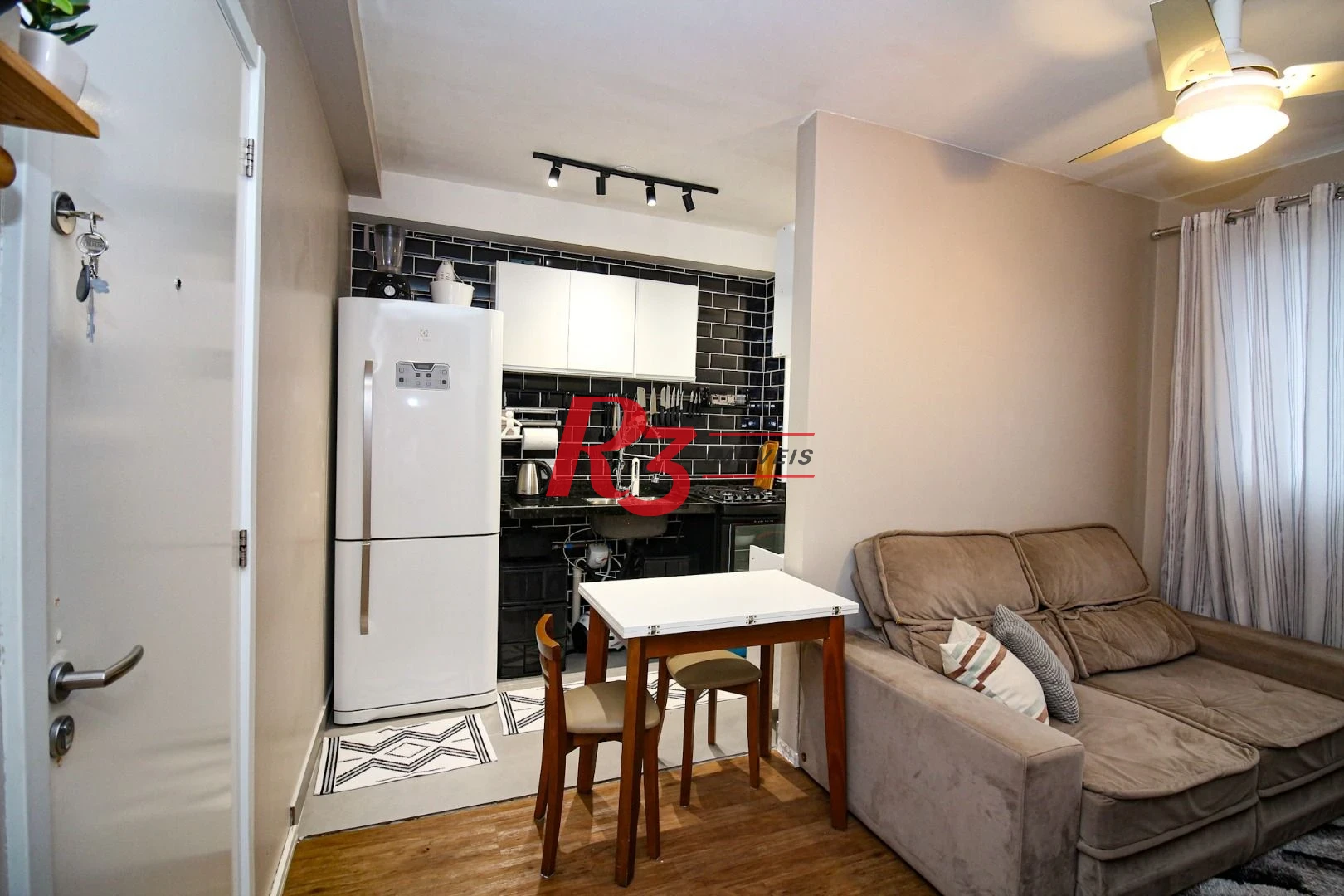 Apartamento à venda, 43 m² por R$ 280.000,00 - Castelo - Santos/SP
