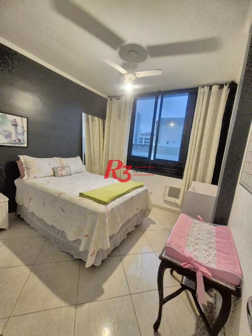 Apartamento à venda, 110 m² por R$ 620.000,00 - Gonzaga - Santos/SP