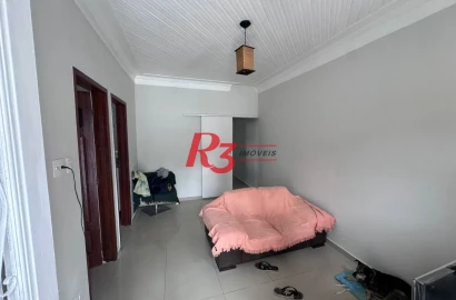 Casa com 2 dormitórios à venda, 60 m² por R$ 400.000,00 - Macuco - Santos/SP