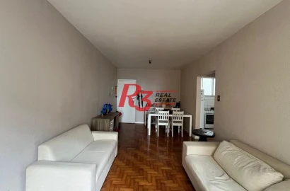 Apartamento com 1 dormitório à venda, 52 m² por R$ 350.000,00 - Boqueirão - Santos/SP