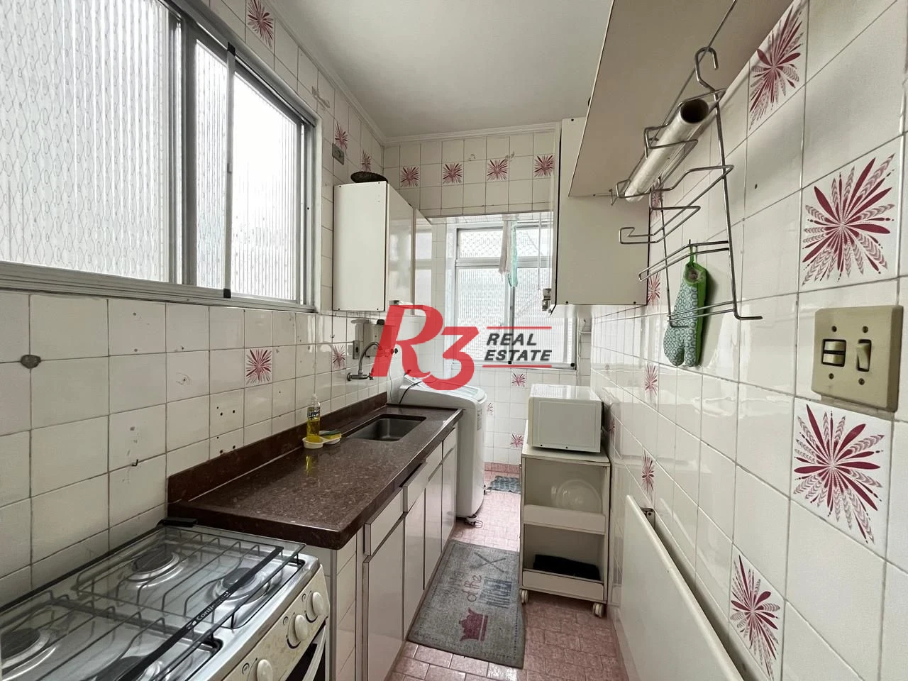Apartamento com 1 dormitório à venda, 52 m² por R$ 350.000,00 - Boqueirão - Santos/SP
