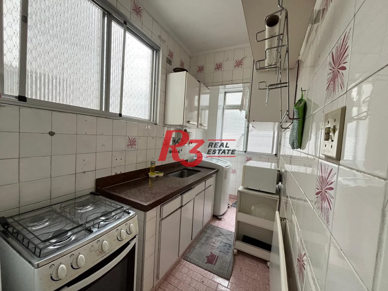Apartamento com 1 dormitório à venda, 52 m² por R$ 350.000,00 - Boqueirão - Santos/SP