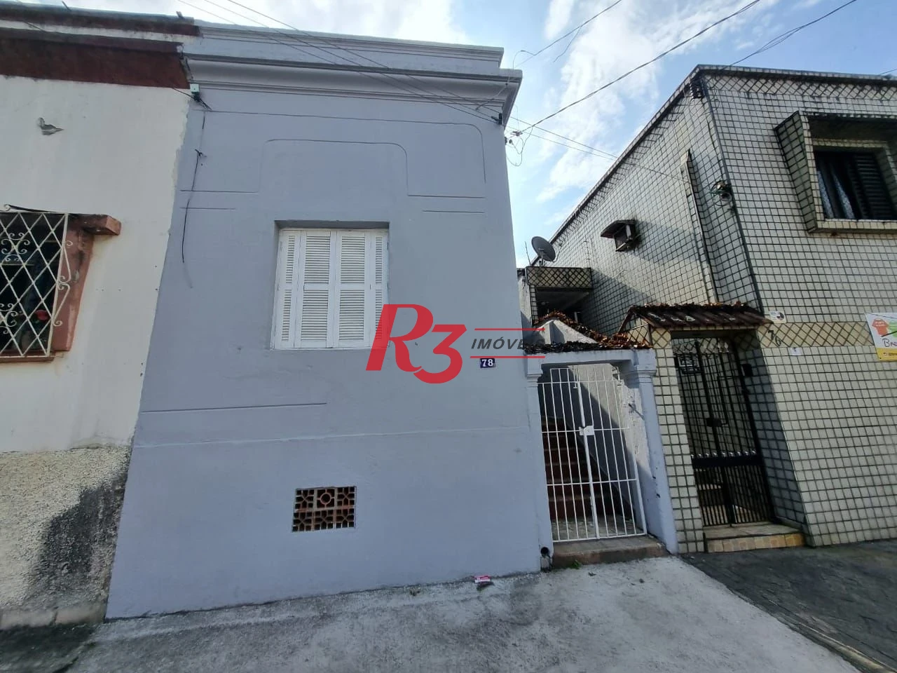 Casa para alugar, 80 m² por R$ 2.500,01/mês - Vila Matias - Santos/SP