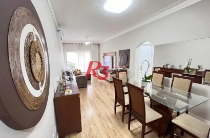 Apartamento mobiliado - 2 suítes - aquecimento a gás - lavabo - varanda - 1 vaga