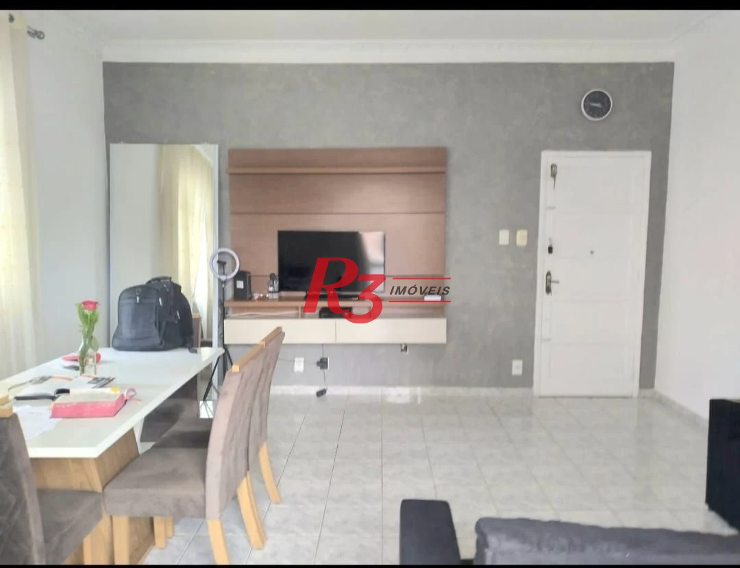 Apartamento à venda, 105 m² por R$ 485.000,00 - Campo Grande - Santos/SP