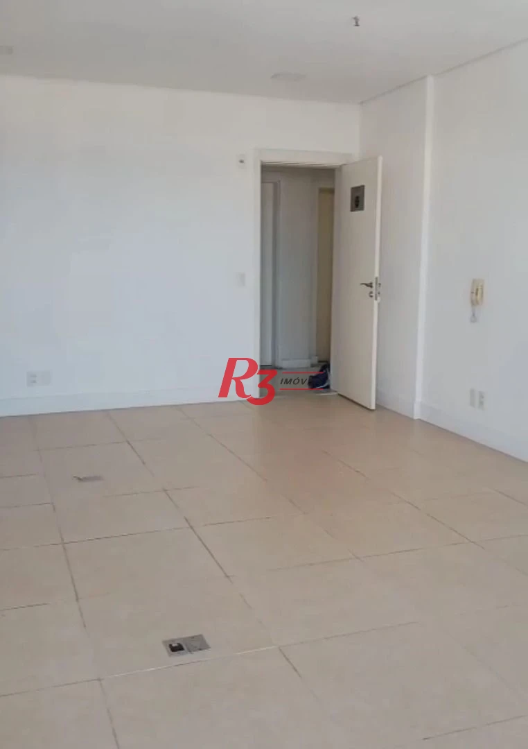 Sala, 43 m² - venda por R$ 261.000,00 ou aluguel por R$ 2.500,00/mês - Valongo - Santos/SP