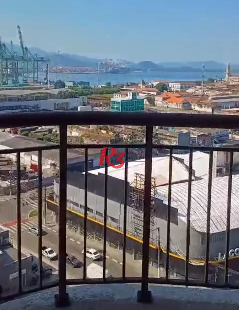 Sala, 43 m² - venda por R$ 261.000,00 ou aluguel por R$ 2.500,00/mês - Valongo - Santos/SP