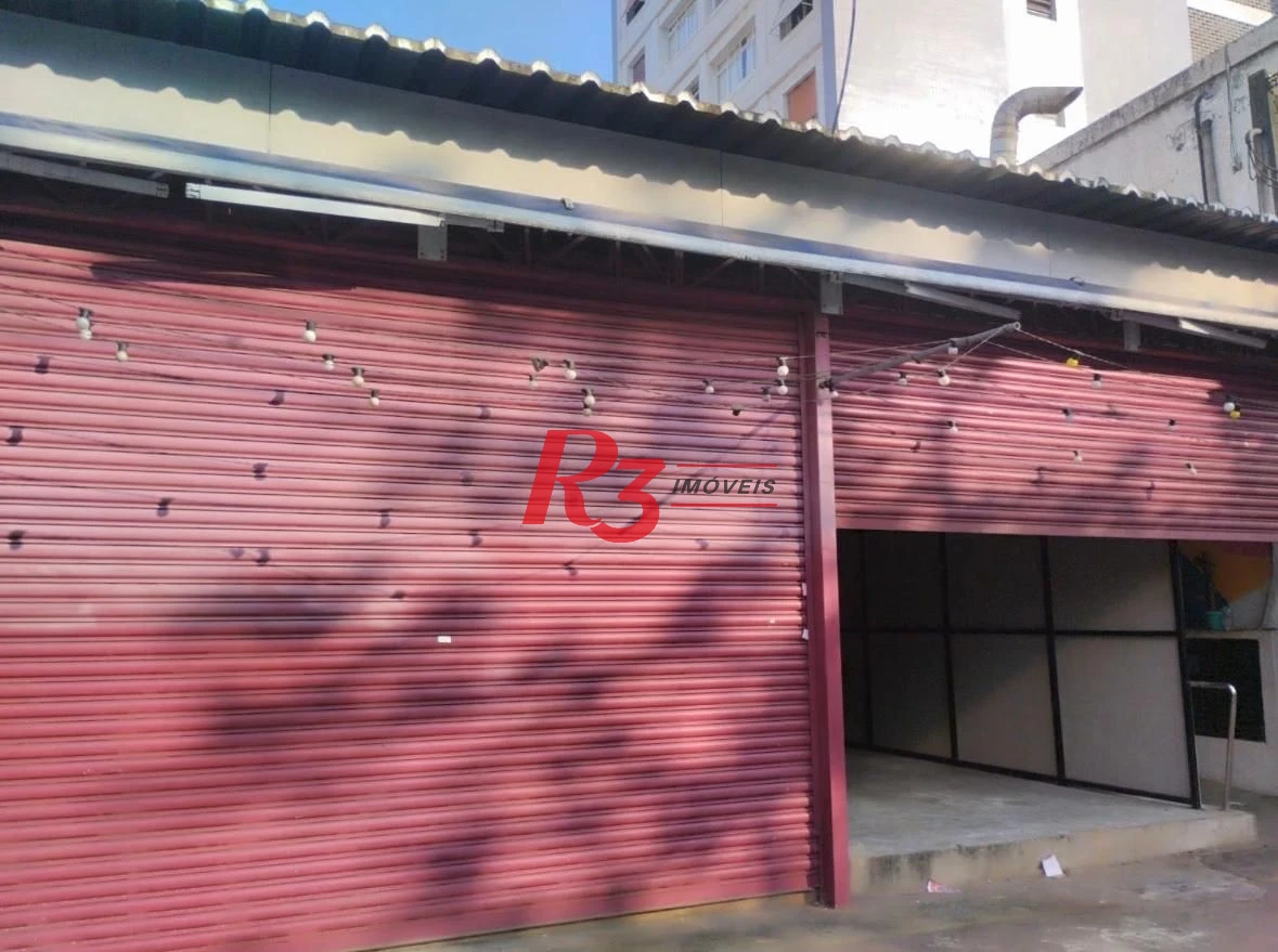 Loja para alugar, 550 m² por R$ 23.523,00/mês - Embaré - Santos/SP