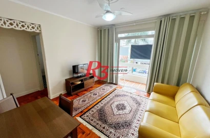 Apartamento com 3 dormitórios à venda, 90 m² por R$ 620.000,00 - Gonzaga - Santos/SP