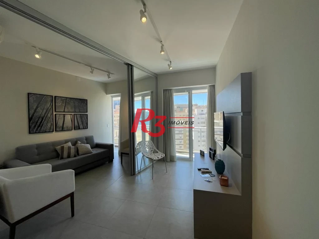 Apartamento com 2 dormitórios à venda, 72 m² por R$ 1.695.000,00 - Pompéia - Santos/SP