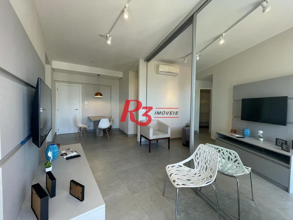 Apartamento com 2 dormitórios à venda, 72 m² por R$ 1.695.000,00 - Pompéia - Santos/SP