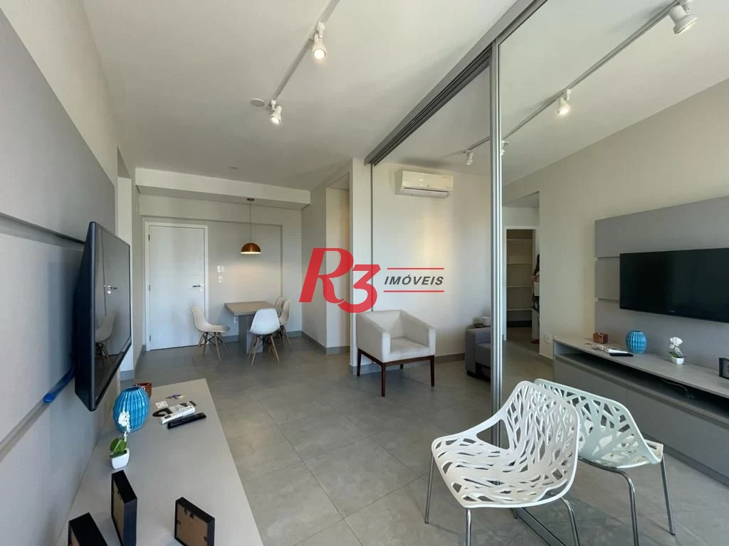 Apartamento com 2 dormitórios à venda, 72 m² por R$ 1.695.000,00 - Pompéia - Santos/SP