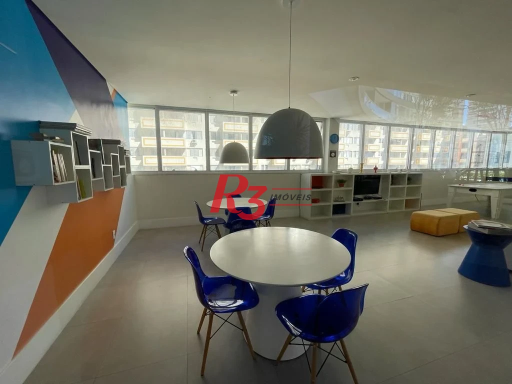 Apartamento com 2 dormitórios à venda, 72 m² por R$ 1.695.000,00 - Pompéia - Santos/SP