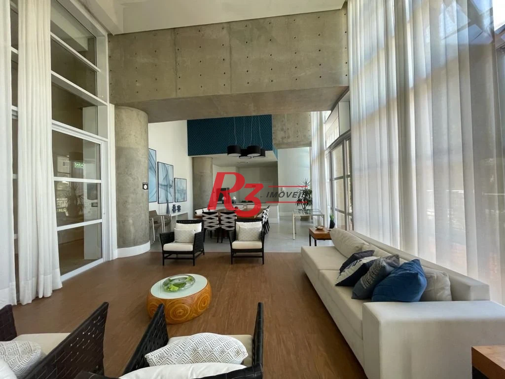 Apartamento com 2 dormitórios à venda, 72 m² por R$ 1.695.000,00 - Pompéia - Santos/SP