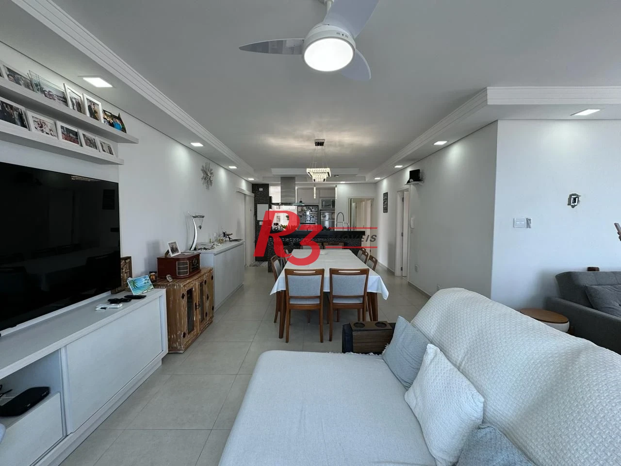 Apartamento com 3 dormitórios à venda, 124 m² por R$ 2.226.000,00 - Boqueirão - Santos/SP