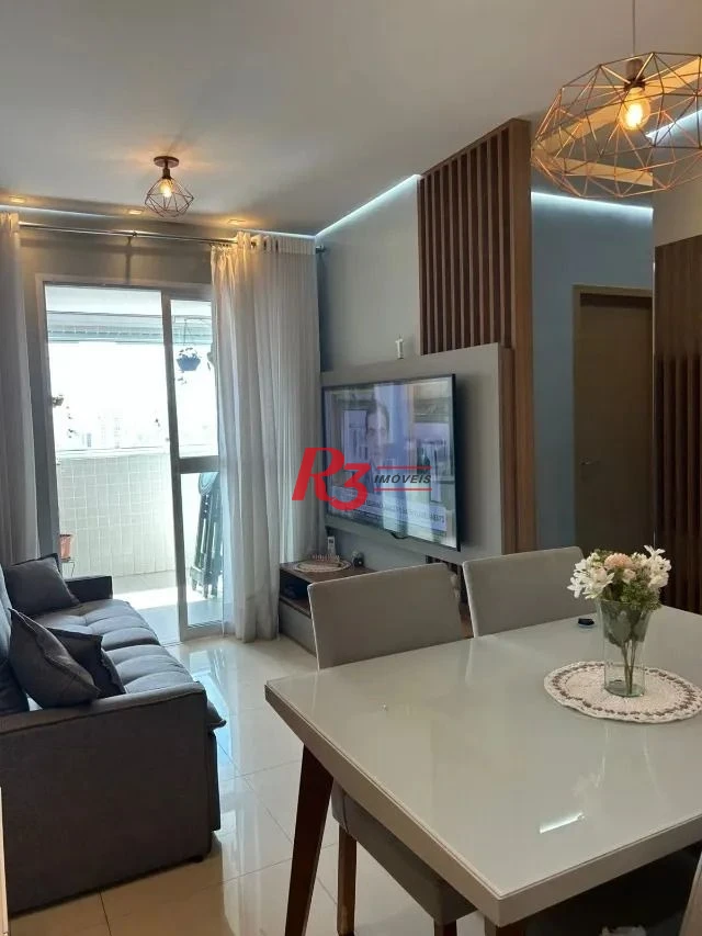 Apartamento com 3 dormitórios à venda, 85 m² por R$ 1.325.000,00 - Boqueirão - Santos/SP