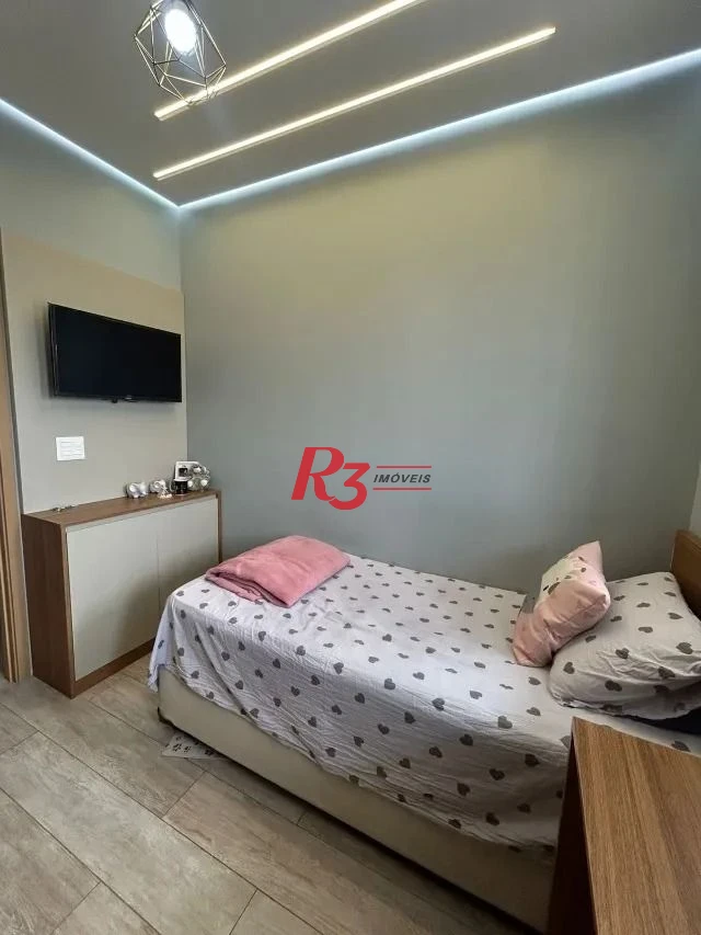 Apartamento com 3 dormitórios à venda, 85 m² por R$ 1.325.000,00 - Boqueirão - Santos/SP