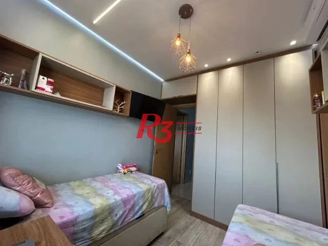 Apartamento com 3 dormitórios à venda, 85 m² por R$ 1.325.000,00 - Boqueirão - Santos/SP