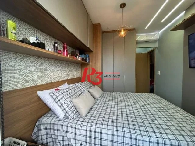 Apartamento com 3 dormitórios à venda, 85 m² por R$ 1.325.000,00 - Boqueirão - Santos/SP