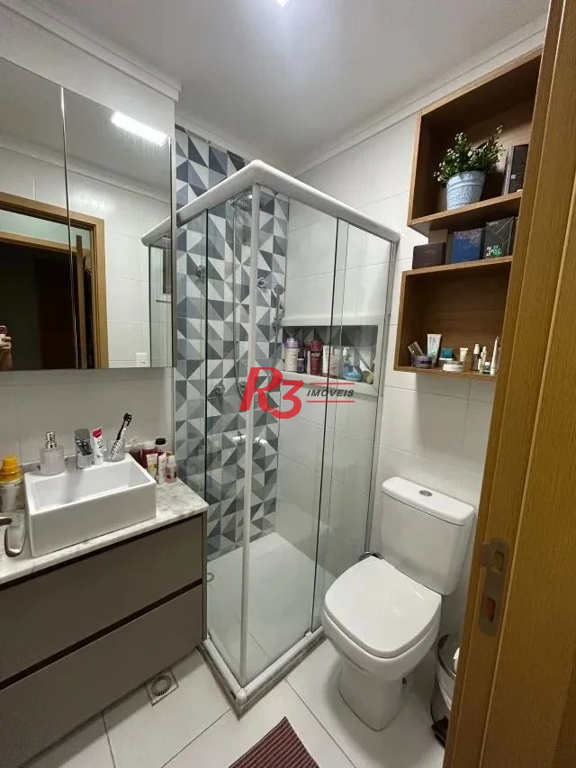 Apartamento com 3 dormitórios à venda, 85 m² por R$ 1.325.000,00 - Boqueirão - Santos/SP