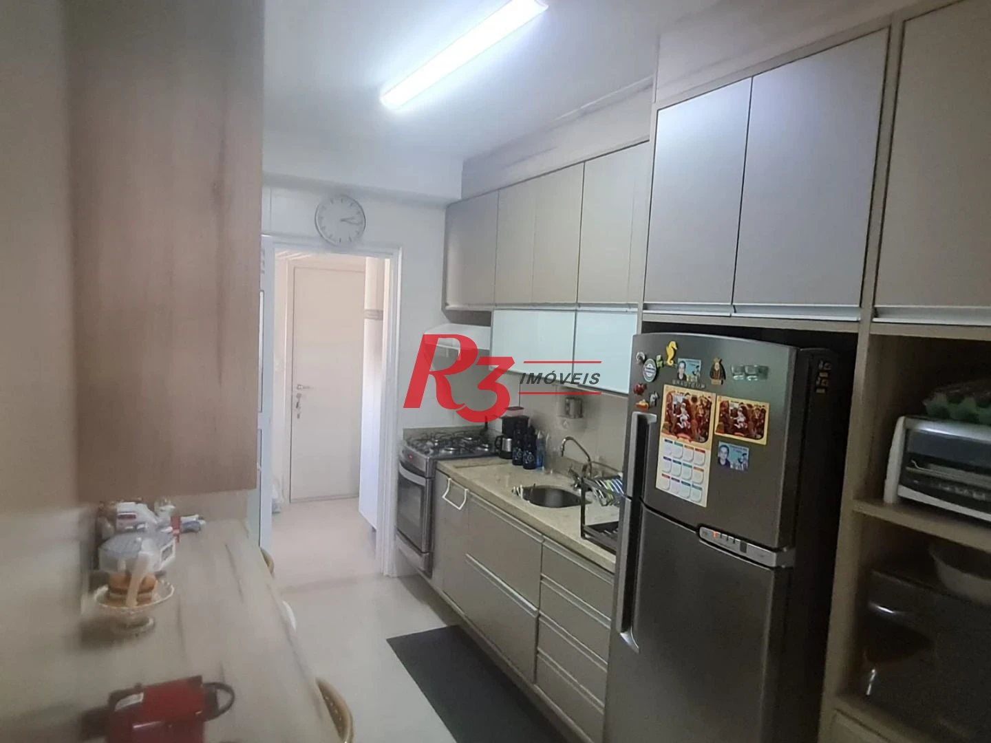 Apartamento com 3 dormitórios varanda gourmet com lazer à venda, 109 m² por R$ 1.490.000 - Gonzaga - Santos/SP