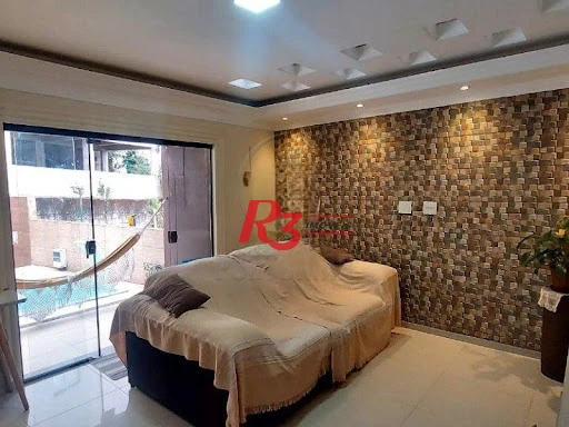Casa com 3 dormitórios à venda, 100 m² por R$ 510.000,00 - Morro de São Bento - Santos/SP