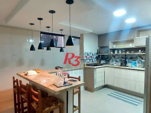 Casa com 3 dormitórios à venda, 100 m² por R$ 510.000,00 - Morro de São Bento - Santos/SP