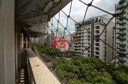 Apartamento com 4 dormitórios à venda, 301 m² por R$ 1.490.000,00 - Boqueirão - Santos/SP