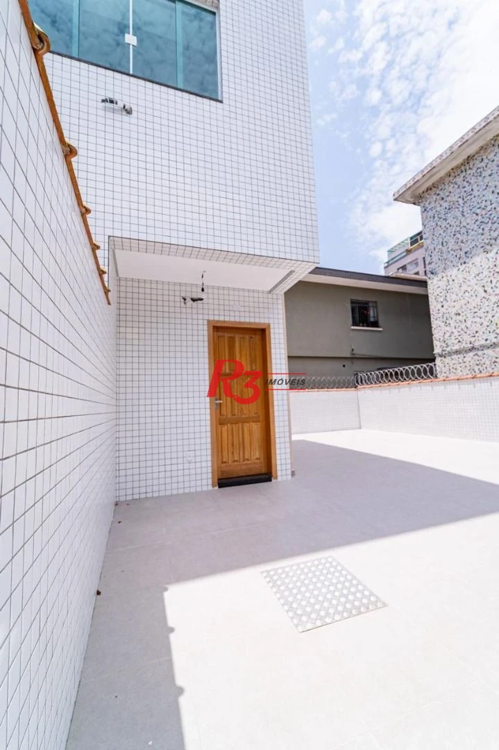 Casa com 3 dormitórios à venda, 111 m² por R$ 1.120.000,00 - Campo Grande - Santos/SP