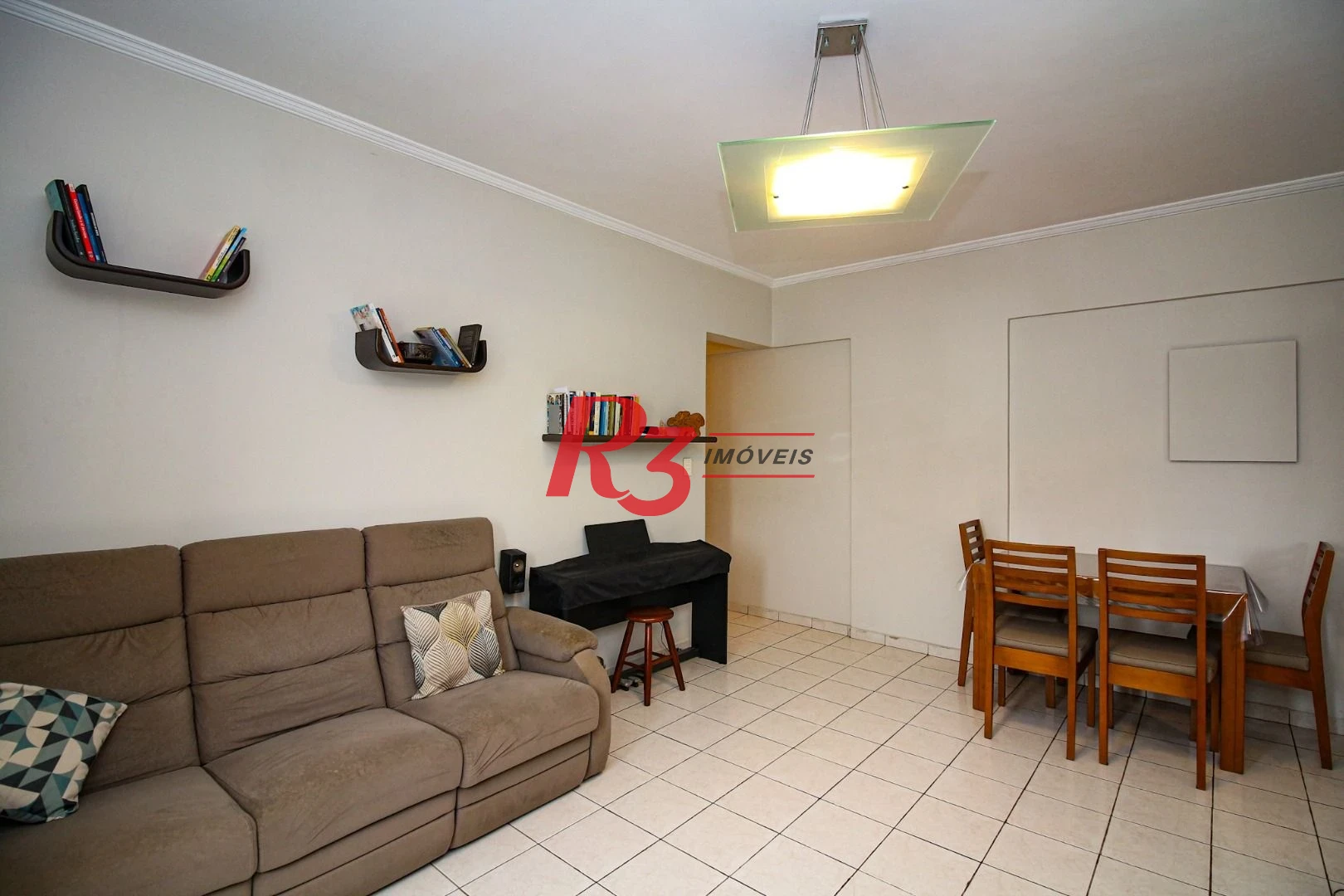 Apartamento com 2 dormitórios à venda, 77 m² por R$ 539.000,00 - Embaré - Santos/SP