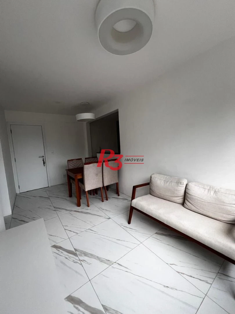 Apartamento com 2 dormitórios, 58 m² - venda por R$ 544.000,00 ou aluguel por R$ 4.890,00/mês - Marapé - Santos/SP