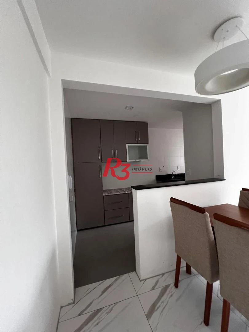 Apartamento com 2 dormitórios, 58 m² - venda por R$ 544.000,00 ou aluguel por R$ 4.890,00/mês - Marapé - Santos/SP