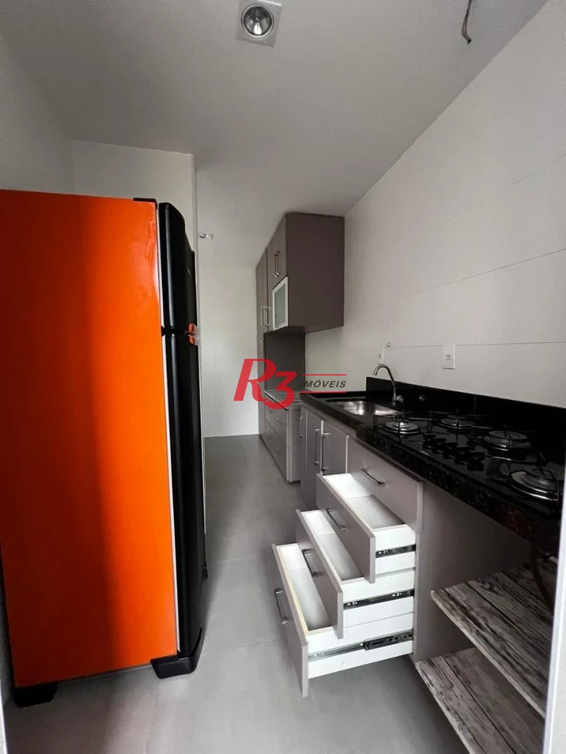 Apartamento com 2 dormitórios, 58 m² - venda por R$ 544.000,00 ou aluguel por R$ 4.890,00/mês - Marapé - Santos/SP