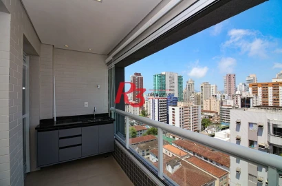 Apartamento à venda, 53 m² por R$ 750.000,00 - Boqueirão - Santos/SP