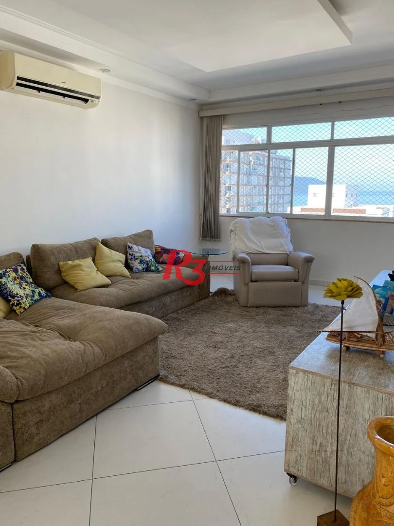 Apartamento 3 quartos no gonzaga vista mar