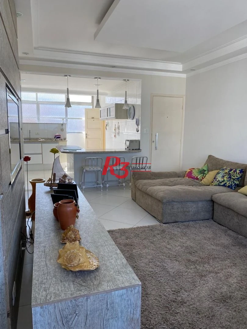 Apartamento 3 quartos no gonzaga vista mar