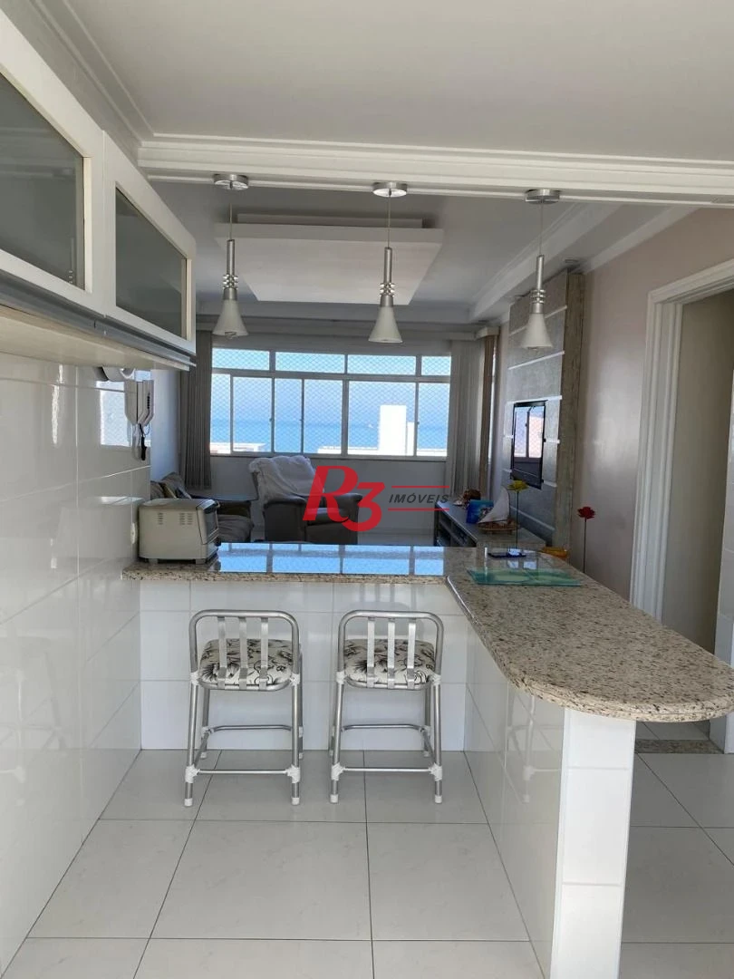 Apartamento 3 quartos no gonzaga vista mar